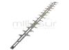 HEDGE TRIMMER COMB INSIDE E OUTTSIDE 629MM ADAPTÁVEL A STIHL HS 242, HS 246, HS 60 ...