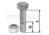 Saco de 10 TAGOS E NUTS (M8 x 30) - foto 2