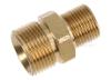 CONECTOR DE MANGUEIRA PARA MANGUEIRA LAVADORA DE PRESSÃO 22MM MACHO - 3/8" MACHO - foto 3