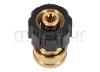 CONECTOR DA MANGUEIRA DE LAVAGEM DE PRESSÃO 22MM FÊMEA - ACOPLADOR RÁPIDO 3/8" FÊMEA - foto 4