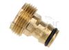 CONECTOR DE MANGUEIRA DE LATÃO PARA TORNEIRA MACHO DE 3/4" - FICHA DE LIBERTAÇÃO RÁPIDA - foto 3