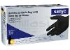 CAIXA DE 100 LUVAS DE OFICINA EM NITRILO PRETO - TAMANHO XL - foto 3
