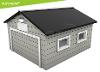 GARAJE MY ROBOT HOME PLUS AUTO-MOW - GRIS + BLANCO