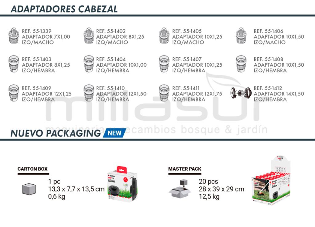CABEZAL TAP-N-GO PROFESIONAL TNW130 - SIN ADAPTADOR - foto 2