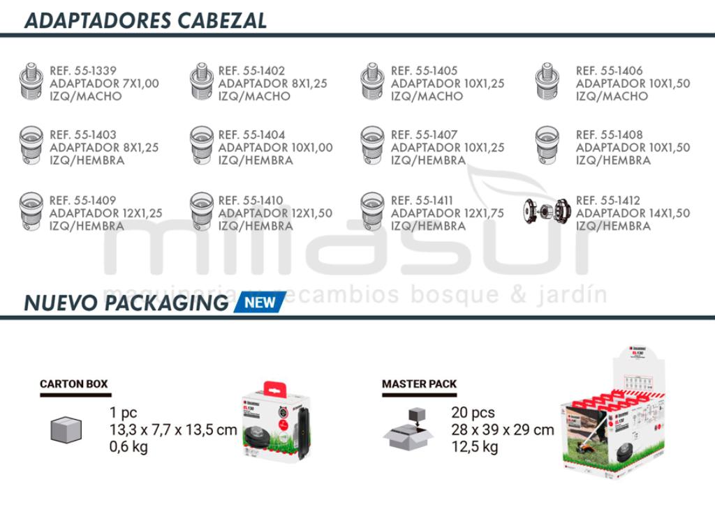 TAP-N-GO QUICK LOAD TAP-N-GO HEAD EL130 - SEM ADAPTADOR (substitui 55-128) - foto 2