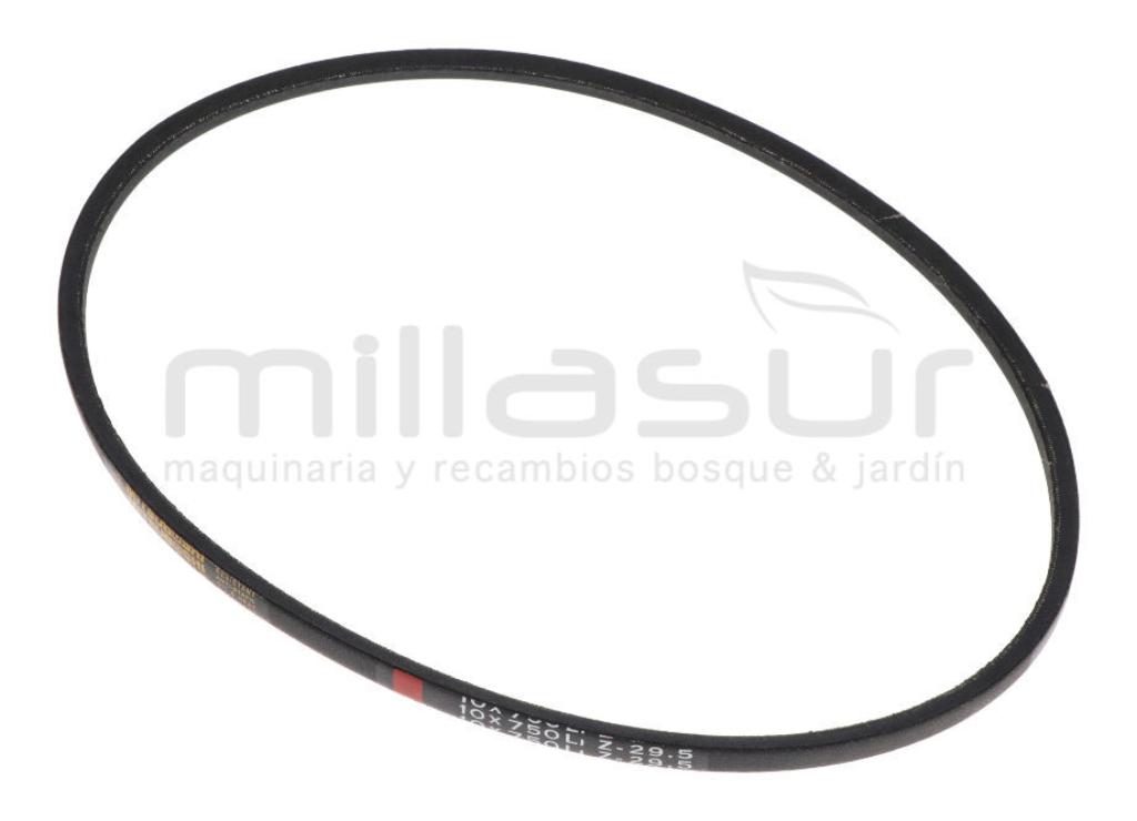 CORREIA Z29,5 SHAFT LÂMINA AXLE 10x772 (LP) ADAPTÁVEL A AL-KO 38 VB, 380 VB-S - foto 1