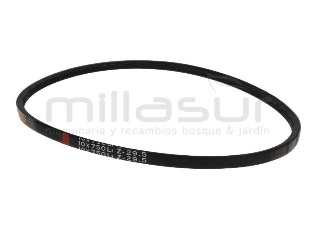 CORREIA Z29,5 SHAFT LÂMINA AXLE 10x772 (LP) ADAPTÁVEL A AL-KO 38 VB, 380 VB-S - foto 2