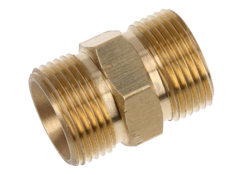 22MM MACHO - CONECTOR DE MANGUEIRA DE LAVAGEM DE PRESSÃO DE 22MM MACHO - foto 1