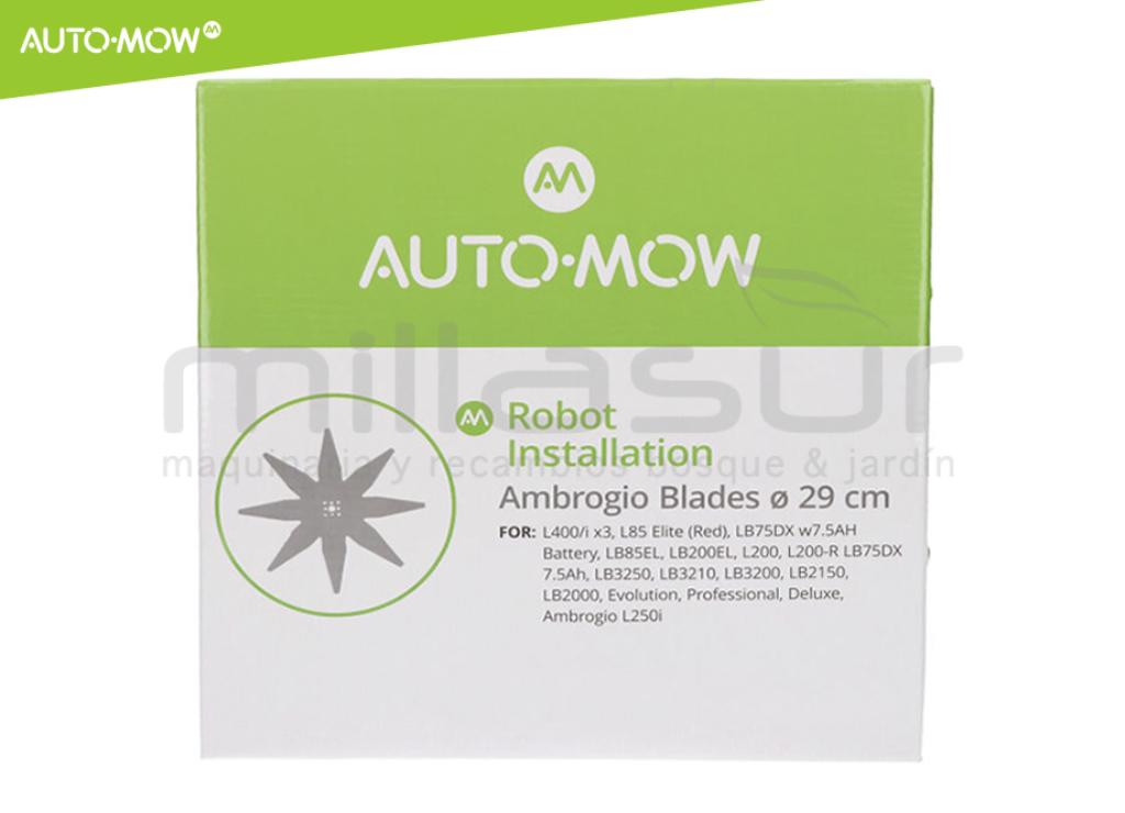 ROBOT LIMPA-PÁRA-BRISAS - AMBROGIO - OUTILS - 29CM - 8 PONTAS - foto 2