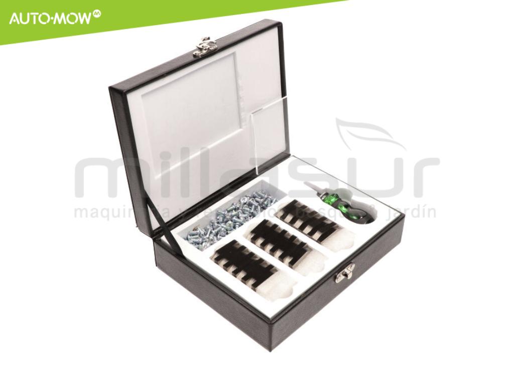 conjunto de 300 lâminas de alta durabilidade 0,6mm / robô cortador de parafusos. HUSQVARNA - foto 1