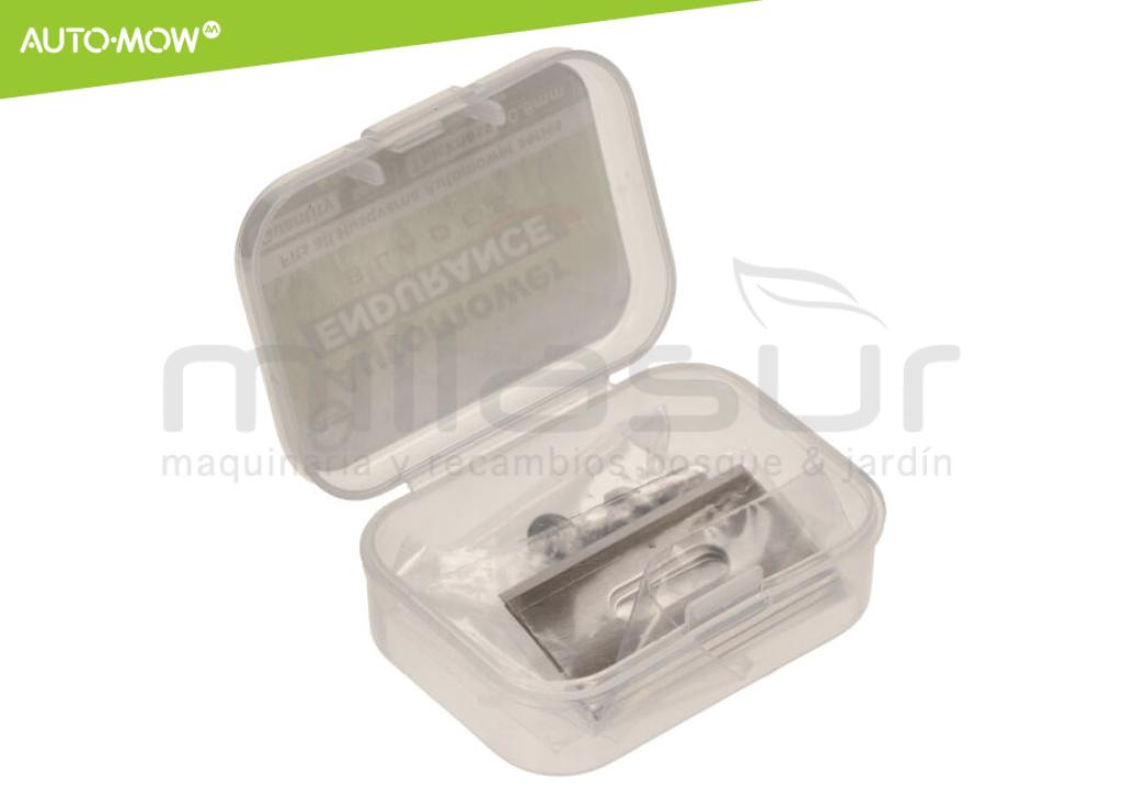 CONJUNTO DE 3 LÂMINAS PARA SERVIÇO PESADO C/ ROBÔ CORTADOR DE PARAFUSOS. HUSQVARNA - foto 1