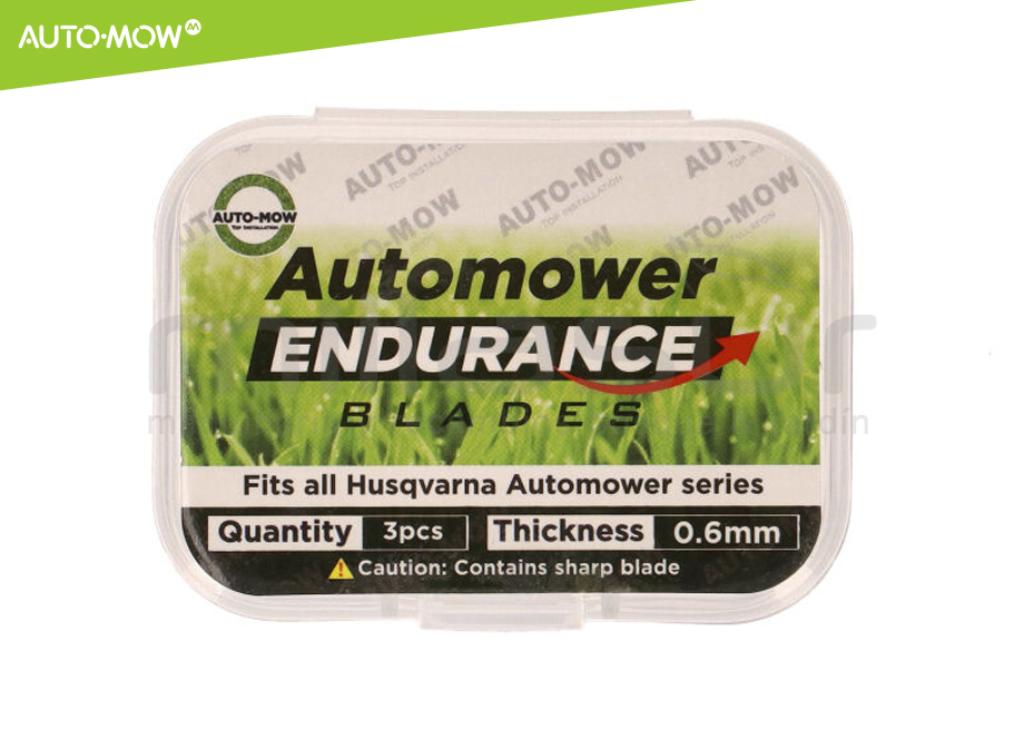 CONJUNTO DE 3 LÂMINAS PARA SERVIÇO PESADO C/ ROBÔ CORTADOR DE PARAFUSOS. HUSQVARNA - foto 2