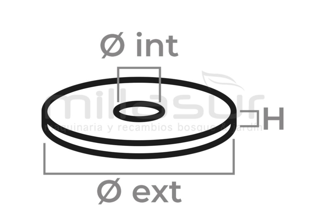 DISCO ABRASIVO MÁX. 325" - 1/4" ( 145 X 3,2 X 22,2 ) - foto 1