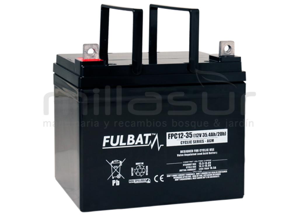 AGM BATERIA CÍCLICA FPC12-35 12V 35,4 Ah.( 195 x 130 x 182 ) - foto 1