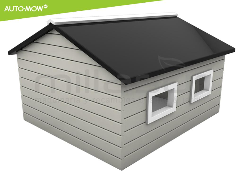 GARAJE MY ROBOT HOME PLUS AUTO-MOW - GRIS + BLANCO - foto 1