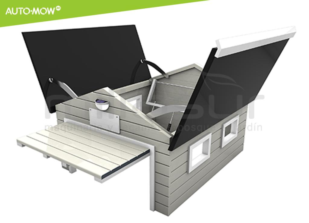 GARAJE MY ROBOT HOME PLUS AUTO-MOW - GRIS + BLANCO - foto 2