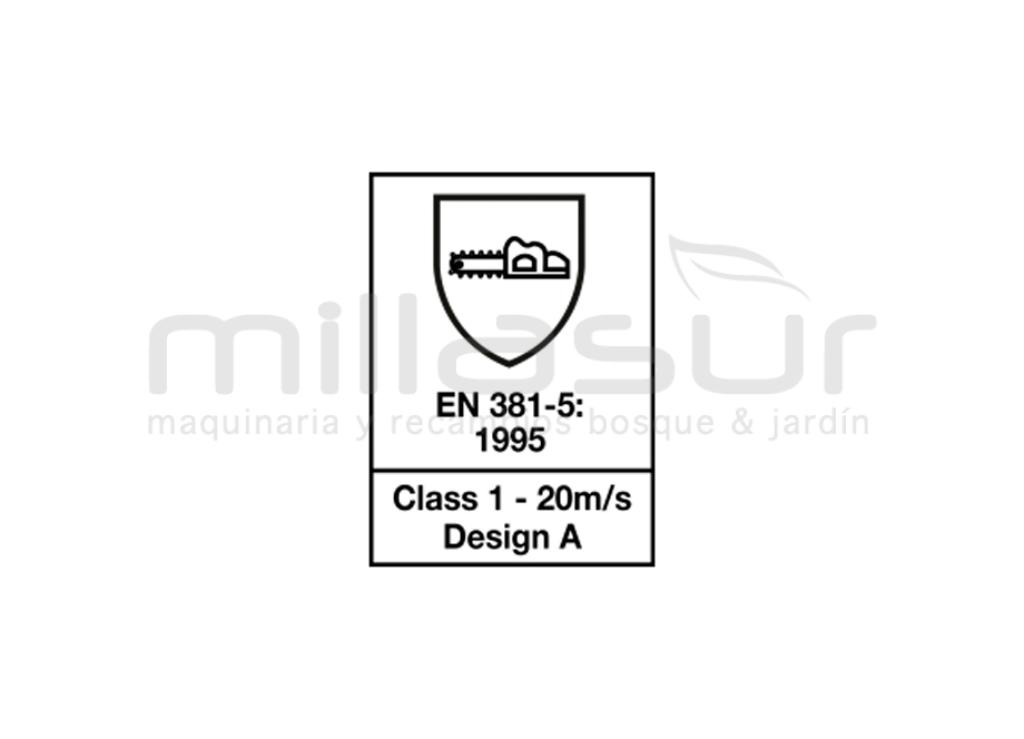 CALÇA ANTI-CORTE BASEPRO CLASSE 1 - TAMANHO XXL - foto 3
