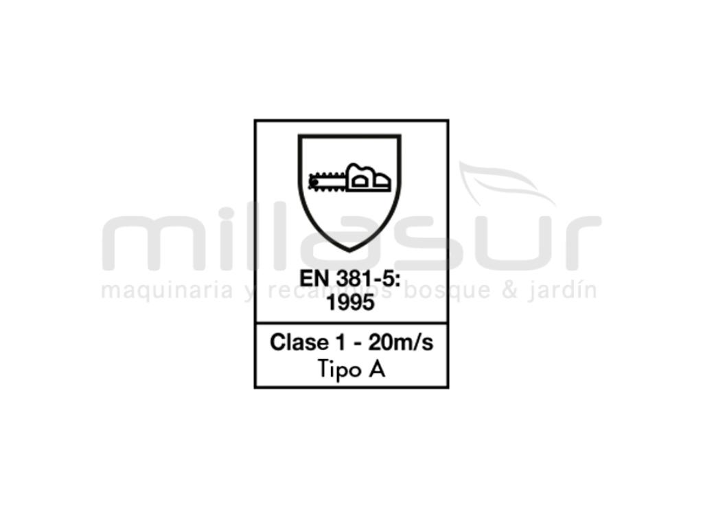PANTALÓN ANTICORTE ECO FLEX  CLASS 1 TALLA XL - foto 1