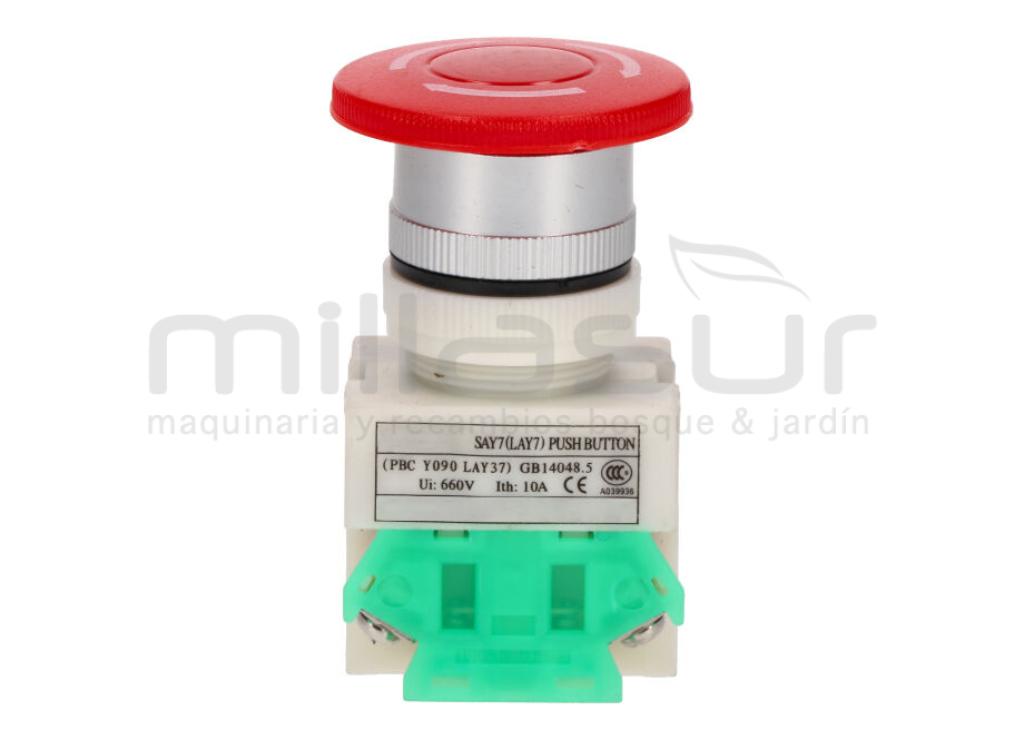 BOTON INTERRUPTOR PARE EMERGENCIA BIO70D, BIO150D (95) - foto 1