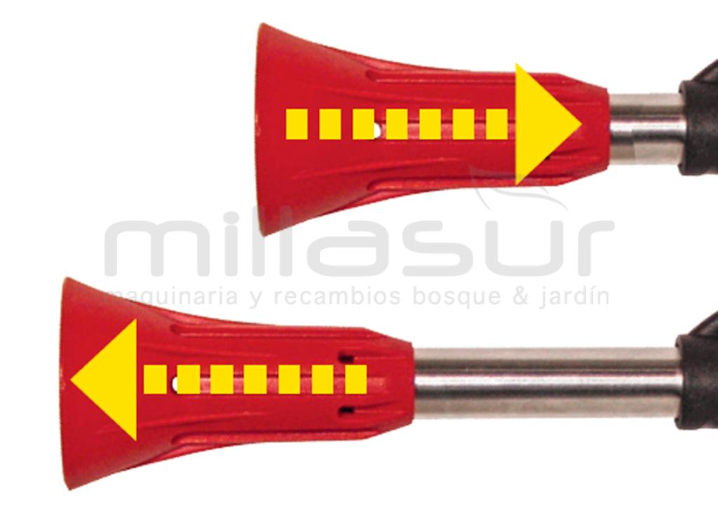 PISTOLA TURBO REGULABLE CON RACOR GIRATORIO - 50BAR MAX. - foto 1