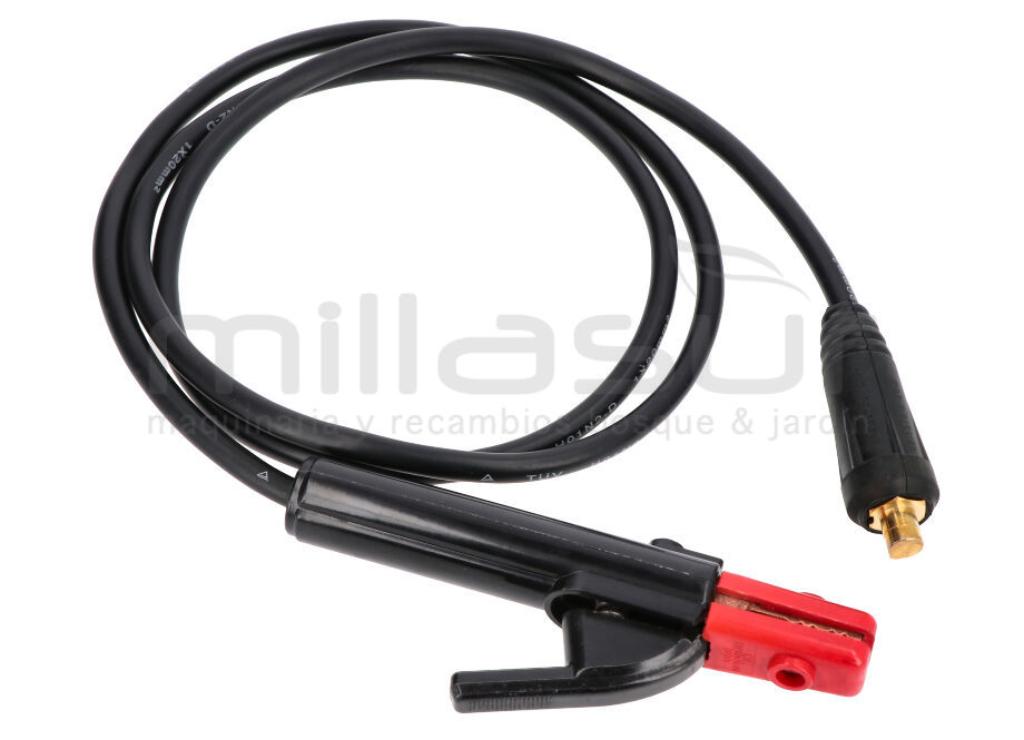 CABLE Y PINZA DE ELECTRODO SOLDADOR ANOVA SL210 - 190cm D11 - ENGANCHE 13mm - foto 1