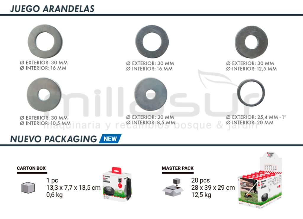 UNIVERSAL TAP-N-GO QUICK-LOAD HEAD EL130 - CONJUNTO DE ANILHAS - foto 2