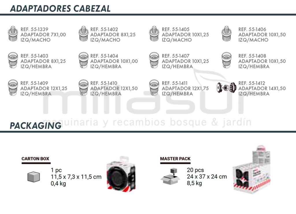 EASYWORK 102 CABEÇA DE CARGA RÁPIDA - SEM ADAPTADOR - foto 2