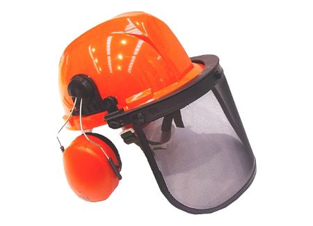 Casco completo protección con auriculares