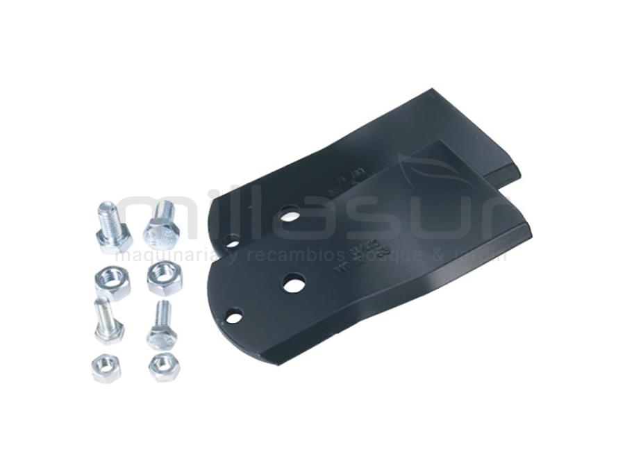 SET OF 120 MM LÂMINAS E PARAFUSOS FOR STIGA PARK 102 M, PARK 121 M, PARK 121 M ...
