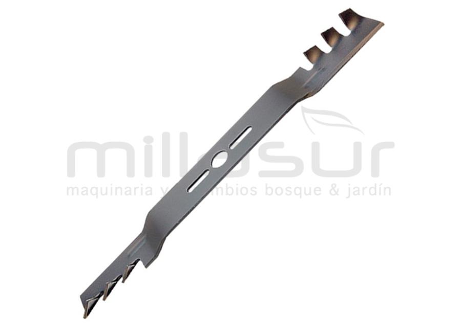 LÂMINA UNIVERSAL 457MM COM ALTURA E ABAS DE TRITURAÇÃO