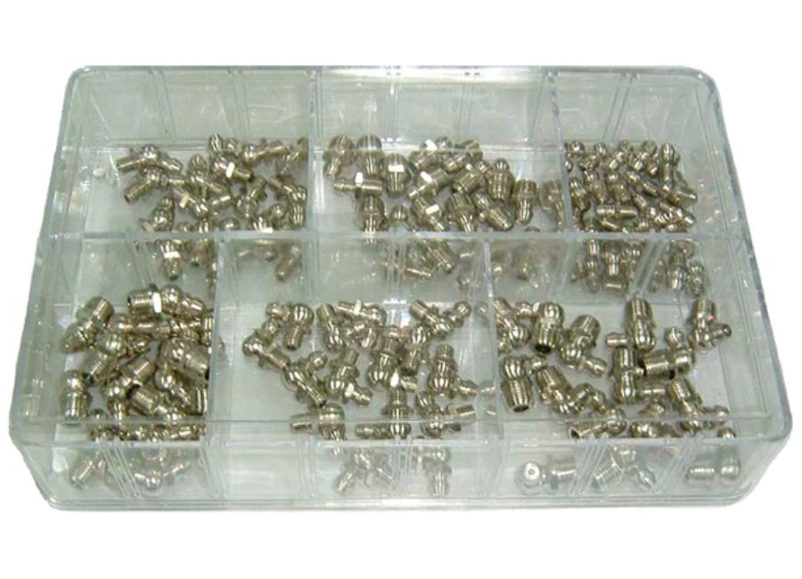 CAIXA DE LUBRIFICAÇÃO DE MAMILOS (POLEGADA) - 110 PCS.