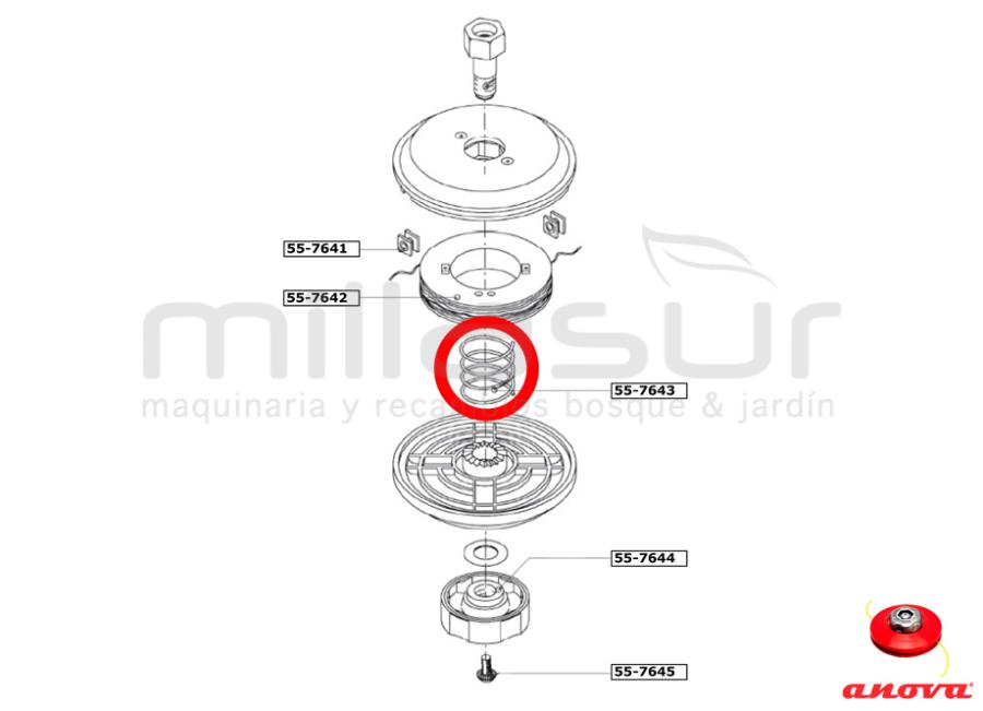MOLA PRINCIPAL PT130 ( 55-764)