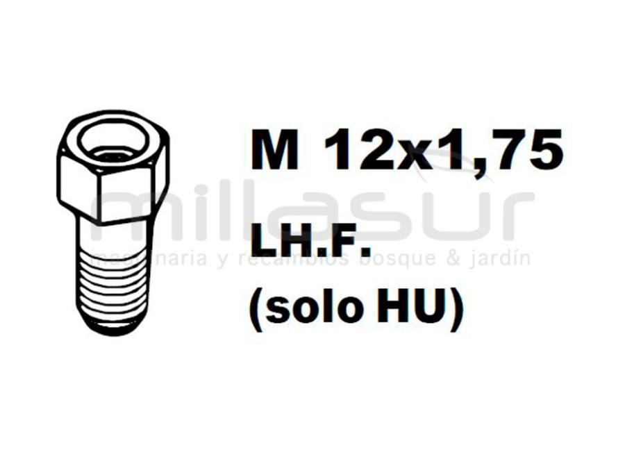 ADAPTOR PT130 12x1,75 LH/FÊMEA