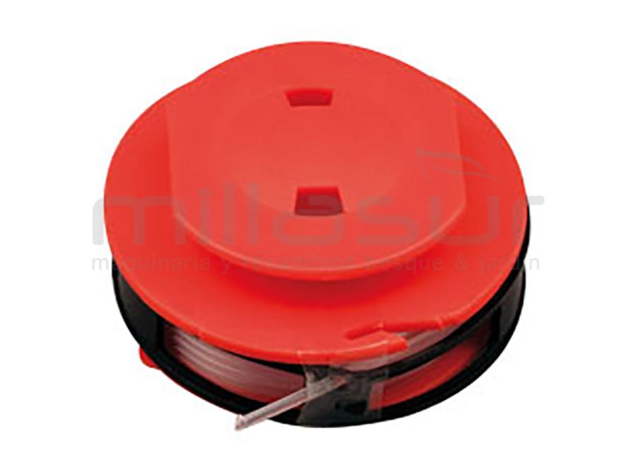 BOBINA DE NYLON 2630 PRETO & DECKER D9-609-610-623-625,RA23,RT250225S,ST20-22-22-23-200+GL MODELOS