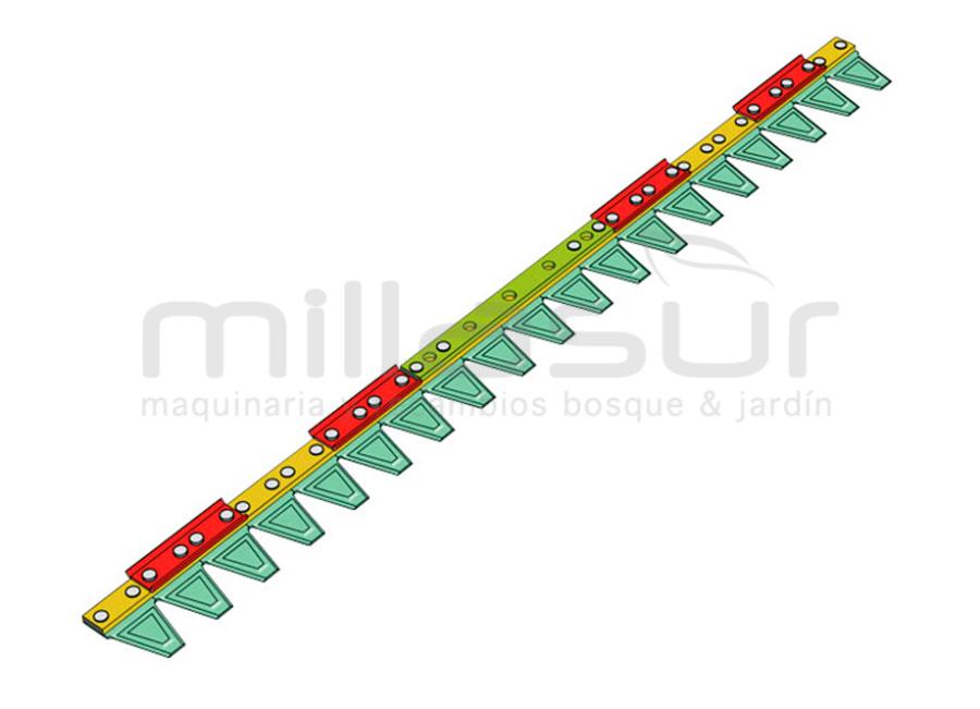 COMBINADOR COMPLETO ESM 2491200 - 18 LÂMINAS 2x50,8 + 2x152,4 B