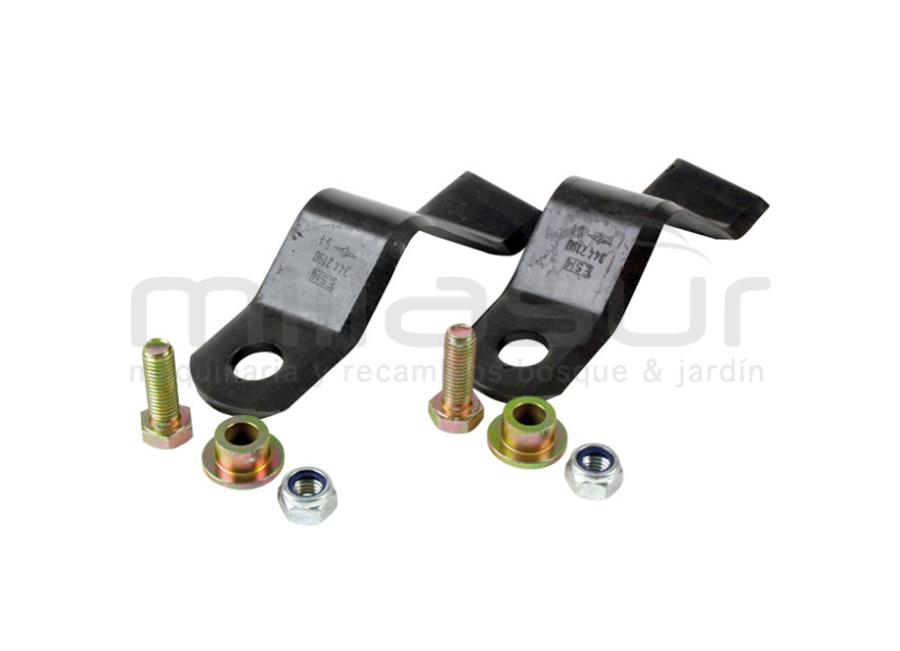 CONJUNTO DE LÂMINAS DE ROÇADORA FLUTUANTE ESM