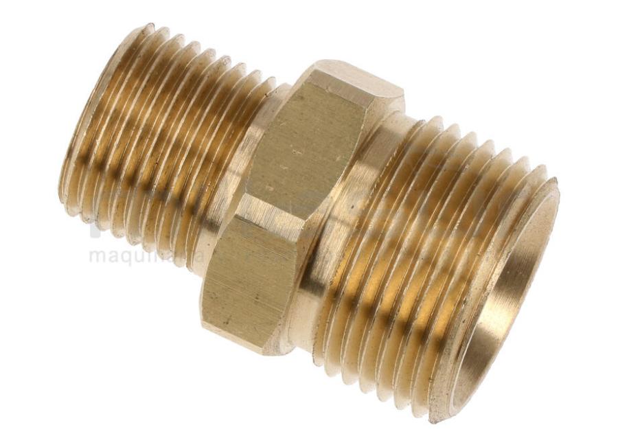 CONECTOR DE MANGUEIRA PARA MANGUEIRA LAVADORA DE PRESSÃO 22MM MACHO - 3/8" MACHO