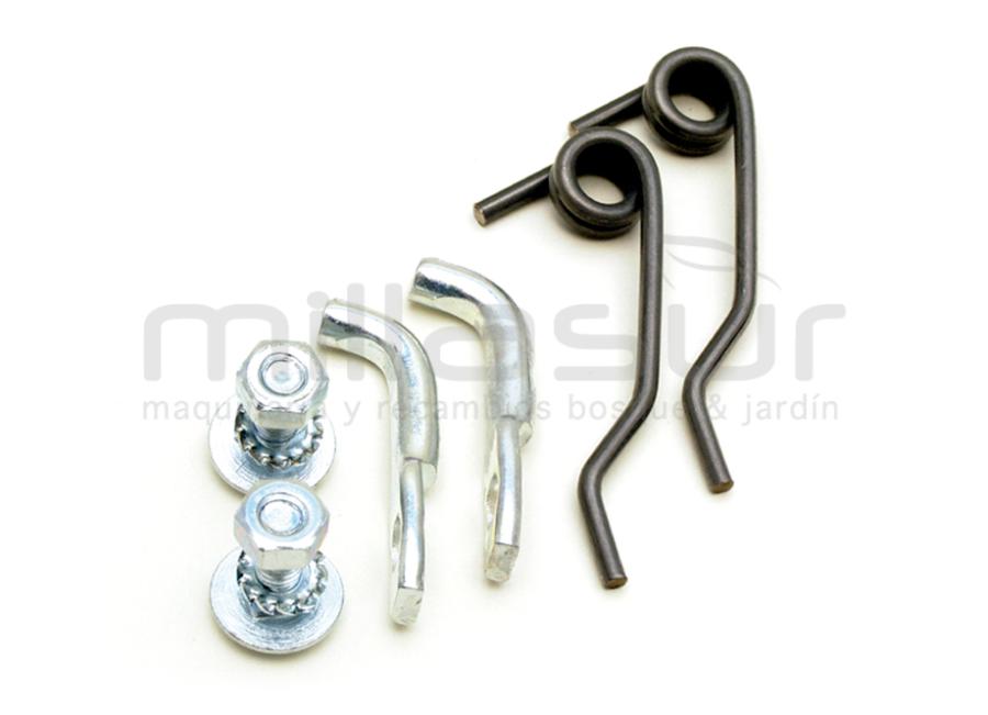 CONJUNTO DE MOLAS ADAPTÁVEIS AO REMOVEDOR DE ARBUSTOS / PÁ DO AERADOR