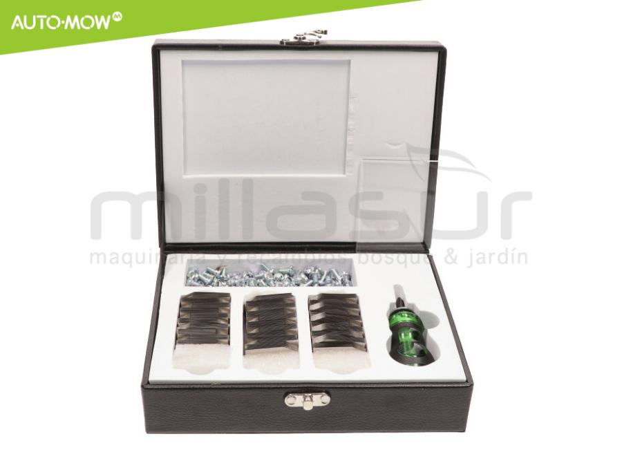 conjunto de 300 lâminas de alta durabilidade 0,6mm / robô cortador de parafusos. HUSQVARNA