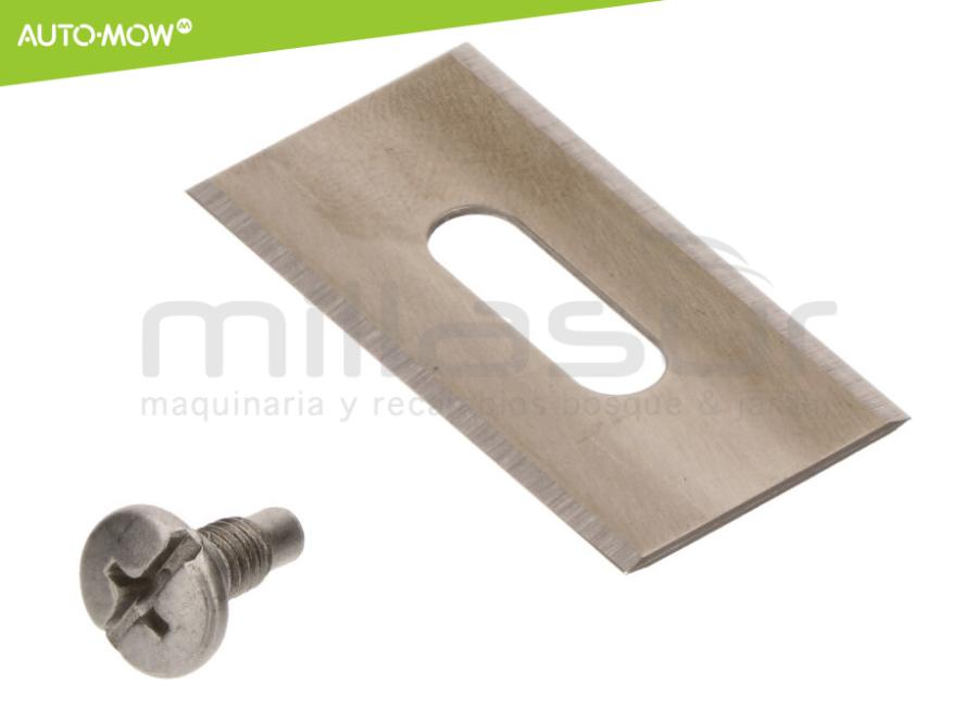 CONJUNTO DE 3 LÂMINAS PARA SERVIÇO PESADO C/ ROBÔ CORTADOR DE PARAFUSOS. HUSQVARNA