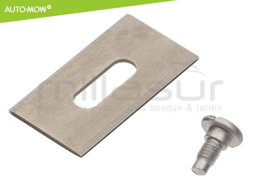 DEFINIR 300 LÂMINAS DE ALTA RESISTÊNCIA C/ ROBÔ CORTADOR DE PARAFUSOS. HUSQVARNA