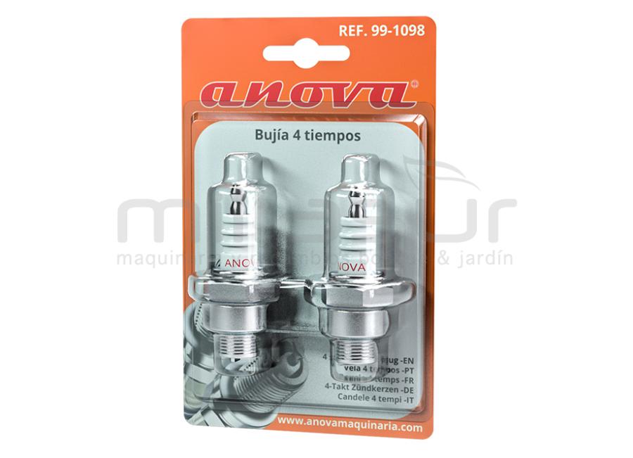 EMBALAGEM BLISTER DE 2 VELAS DE IGNIÇÃO 4T TIPO B&S