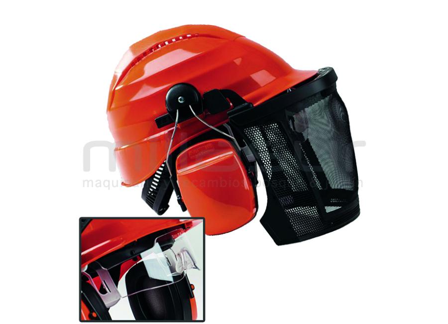 CAPACETE FACIAL COMPLETO C/ ÓCULOS