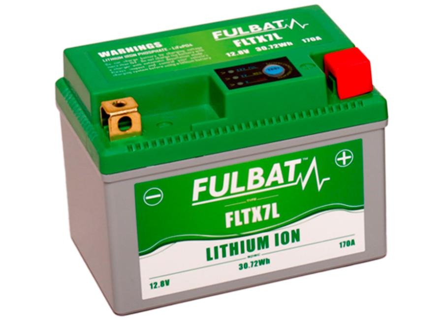 MOTORCÍCULO FLTX7L 12V LI-ION 30,7Wh - 170A (113 x 70 x 85) +DER.