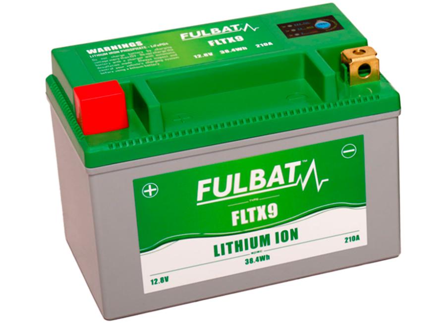 MOTORCÍCULO FLTX9 12V LI-ION 38,4Wh - 210A (150 x 87 x 105) -DER.