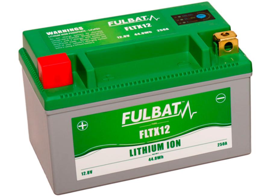 MOTORCÍCULO FLTX12 12V LI-ION 44,8Wh - 250A (150 x 87 x 93) -DER.
