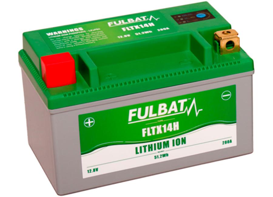 MOTORCÍCULO FLTX14H 12V LI-ION 51.2Wh - 280A (150 x 87 x 93) -DER.