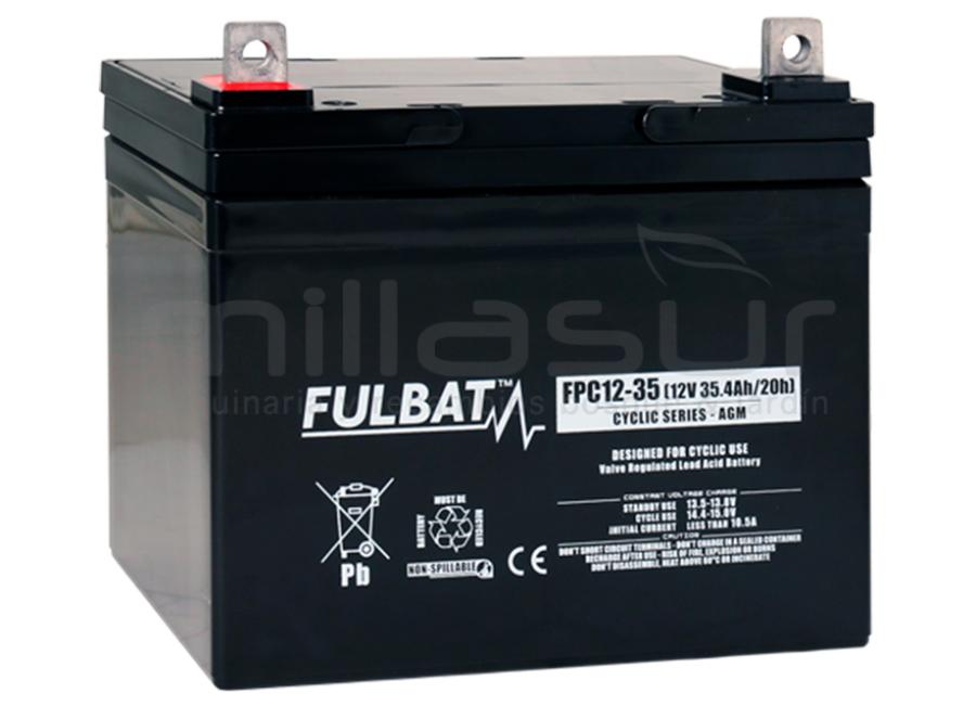 AGM BATERIA CÍCLICA FPC12-35 12V 35,4 Ah.( 195 x 130 x 182 )
