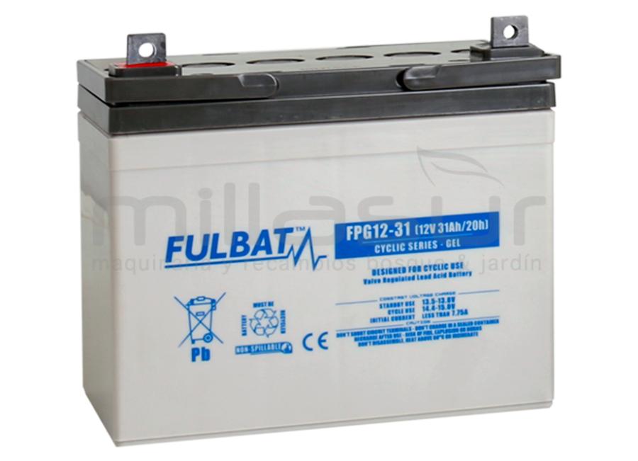 GEL CICLO DE BATERIA FPG12-31 12V 31 Ah.( 195 x 130 x 178 )