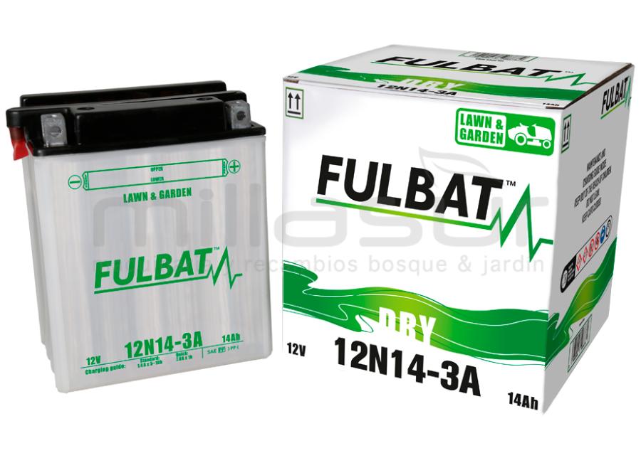 BATERIA DE ÁCIDO 12N14-3A 14AH (134 x 89 x 166 ) + DER